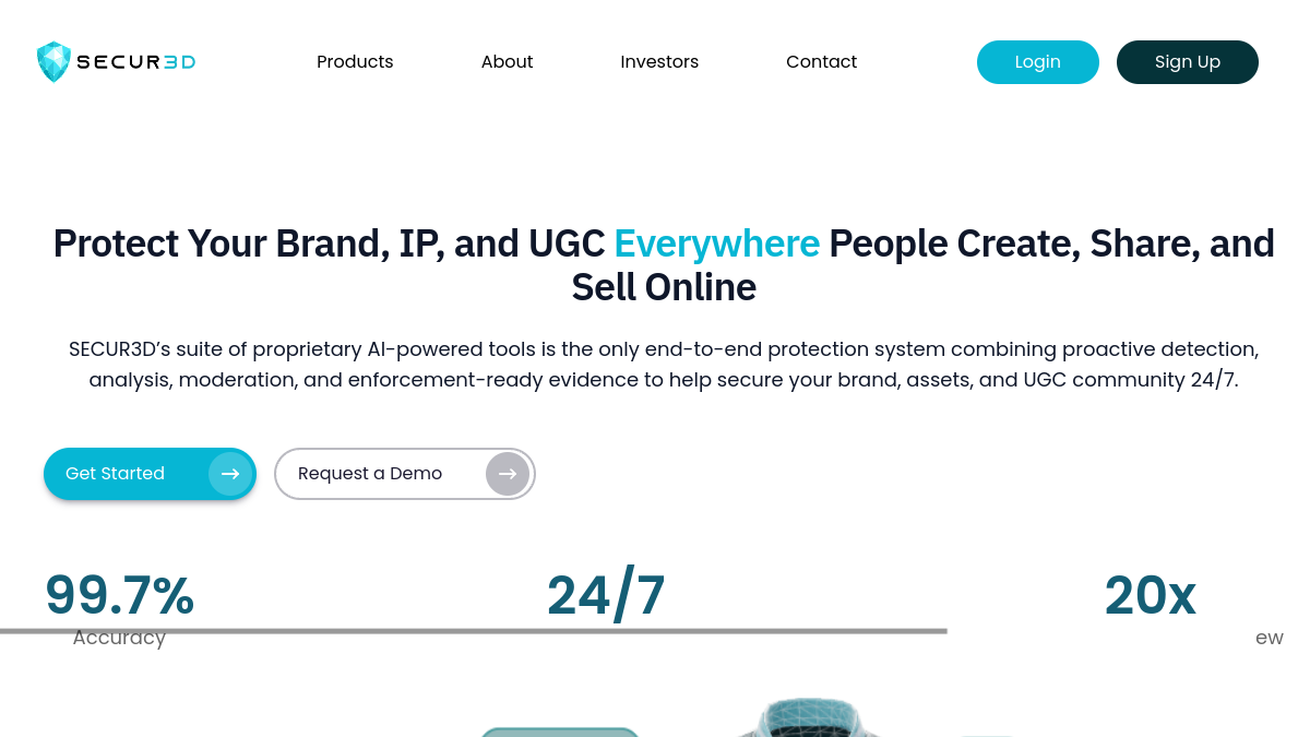 Secur3D官网截图