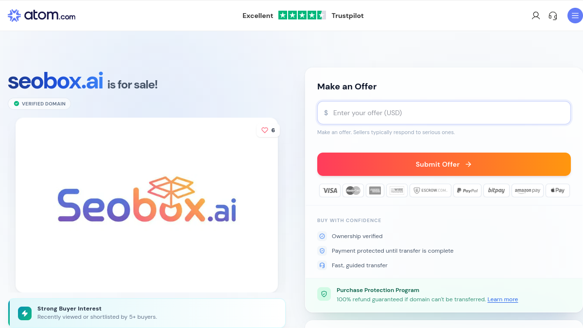 SEOBox.ai官网截图