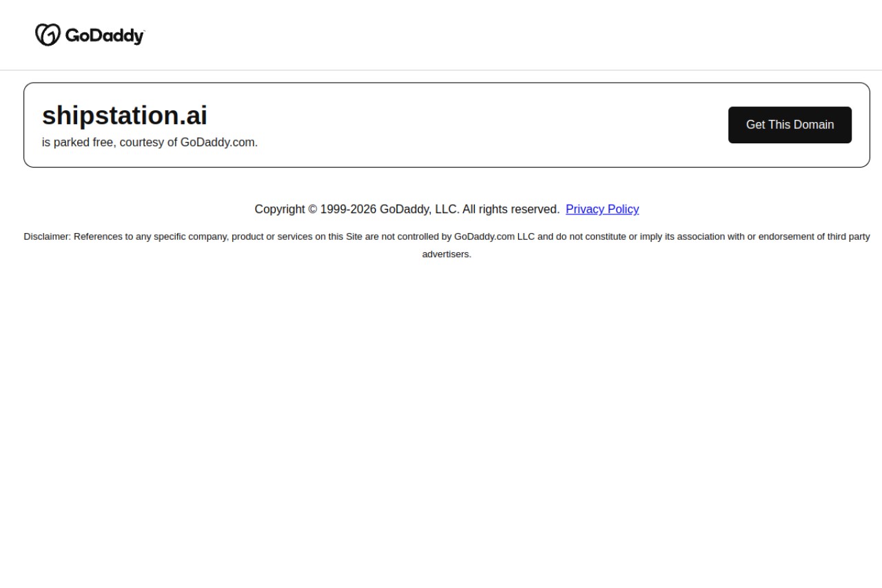 ShipStation.AI官网截图