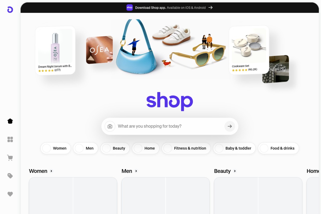 Shop官网截图