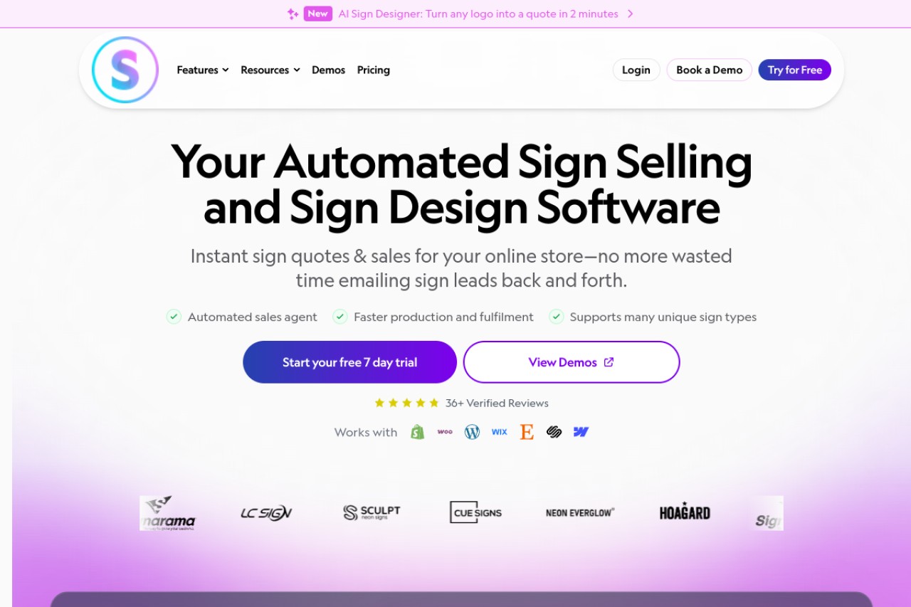 Sign Customiser官网截图