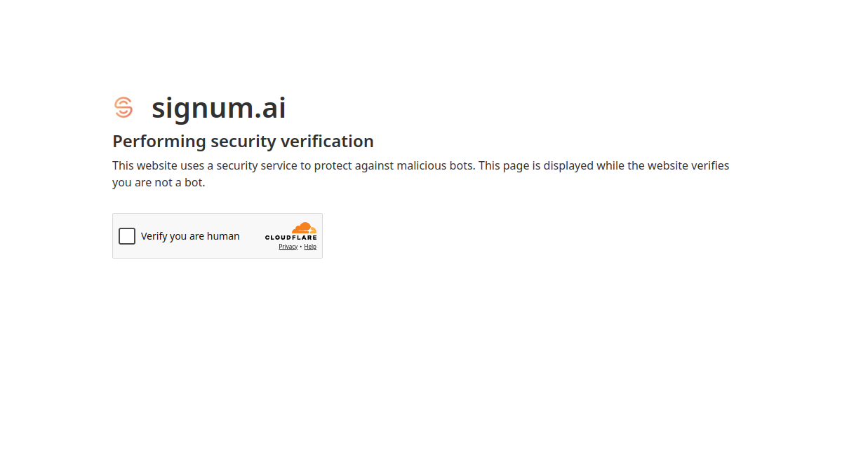 Signum.AI官网截图