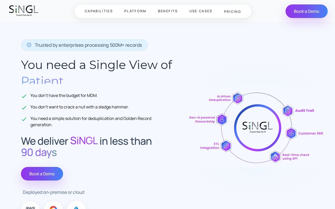 Singl Website官网截图