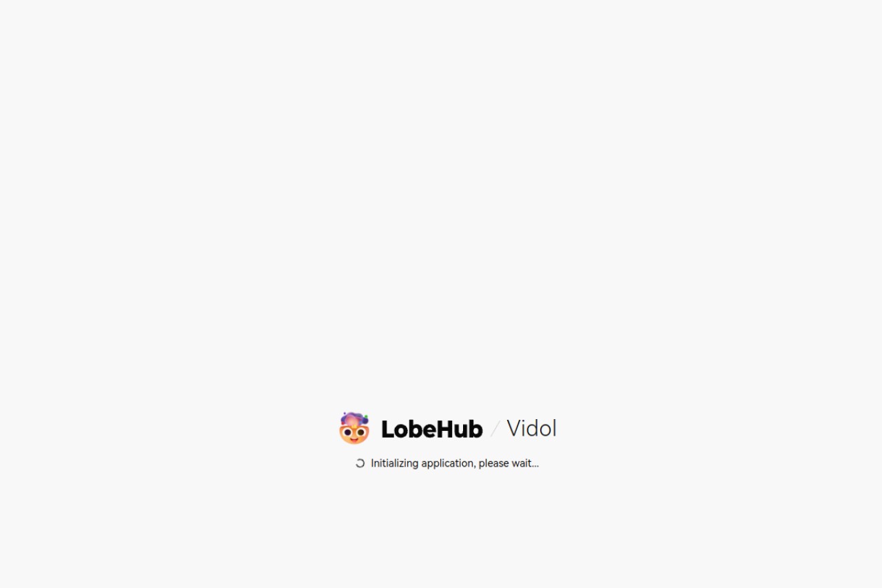Lobe Vidol官网截图