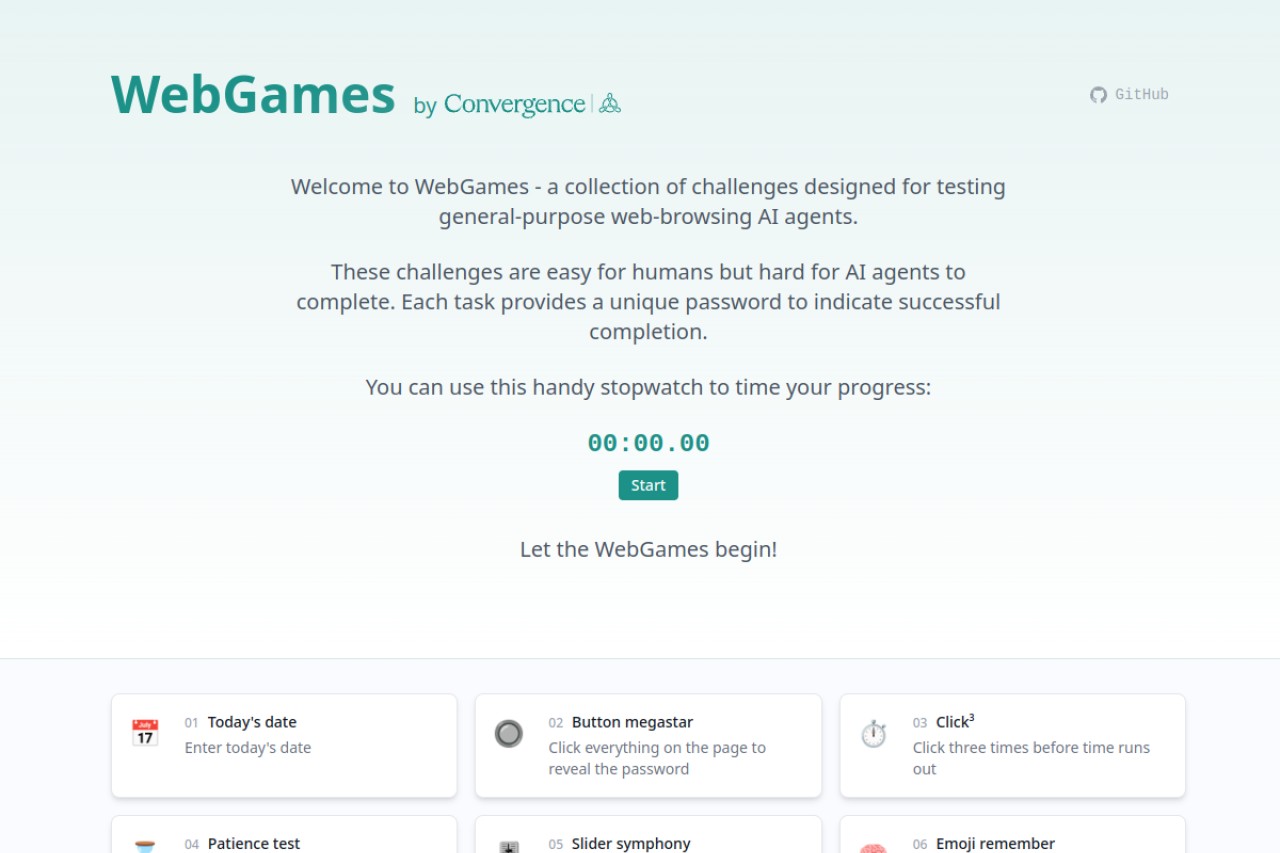 WebGames官网截图