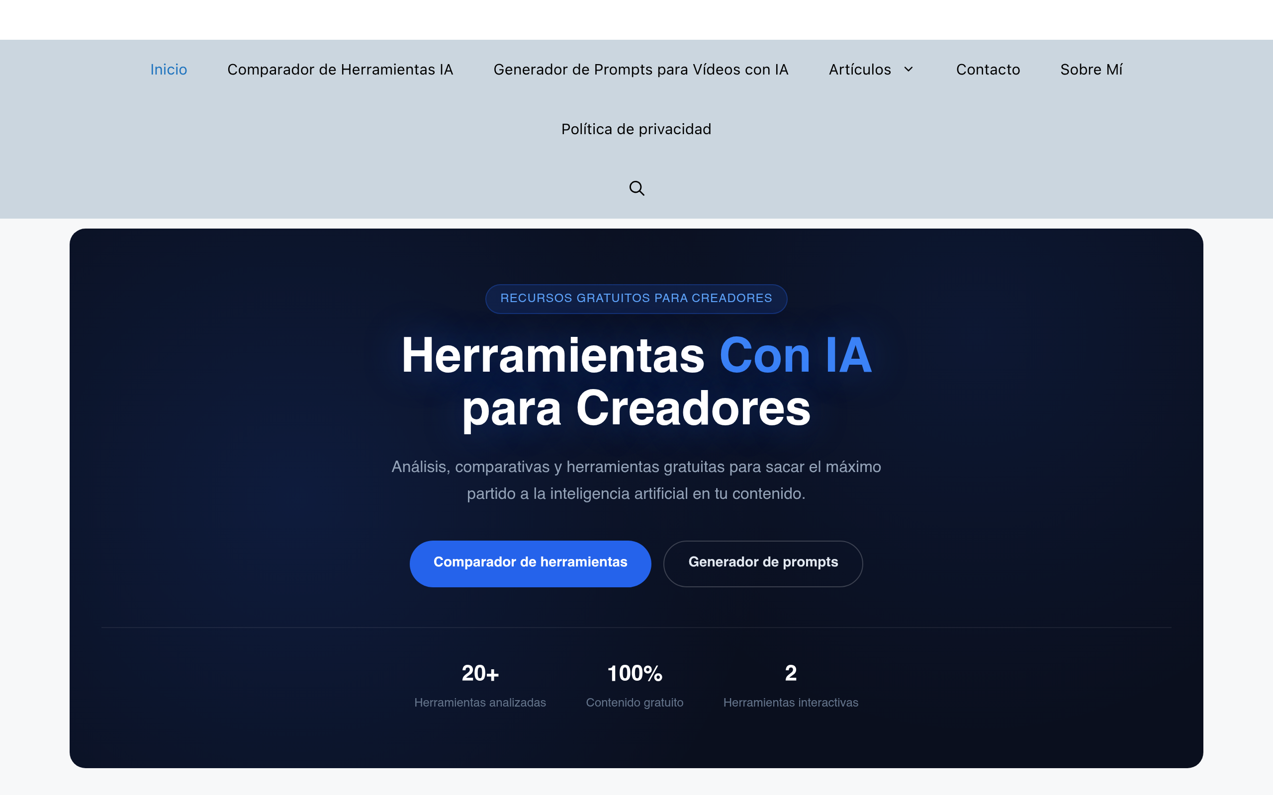 Herramientas Con IA官网截图