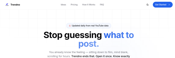 Trendno官网截图