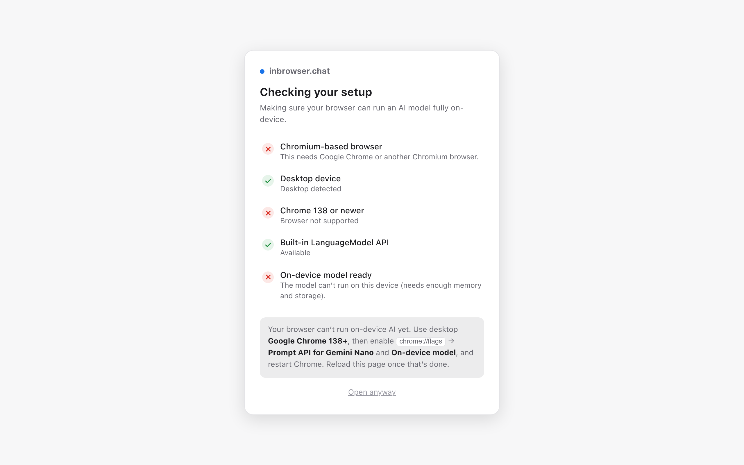 inbrowser.chat官网截图