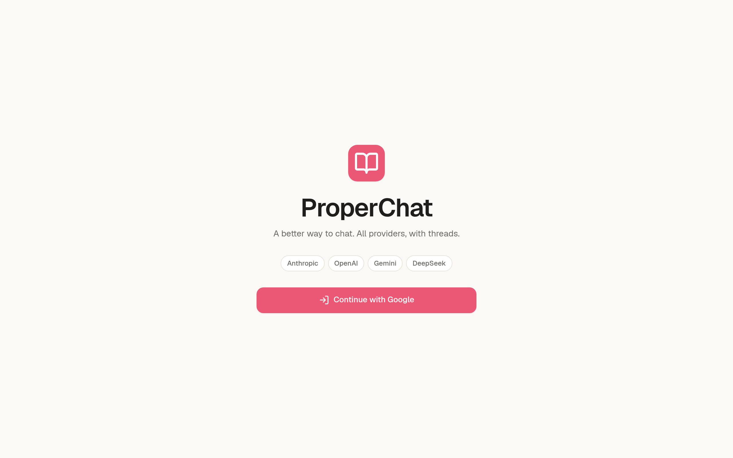 ProperChat官网截图