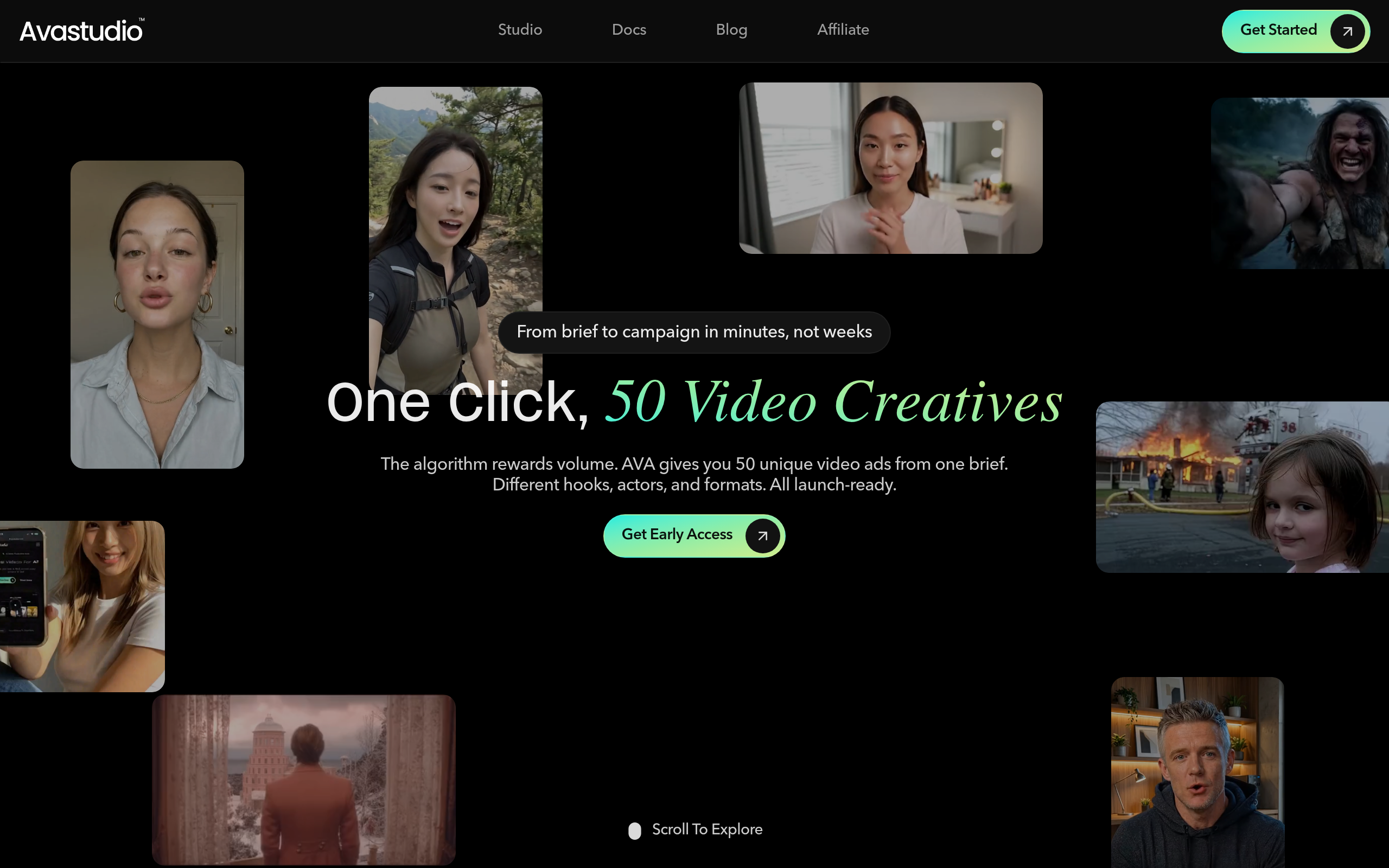 Ava Studio官网截图