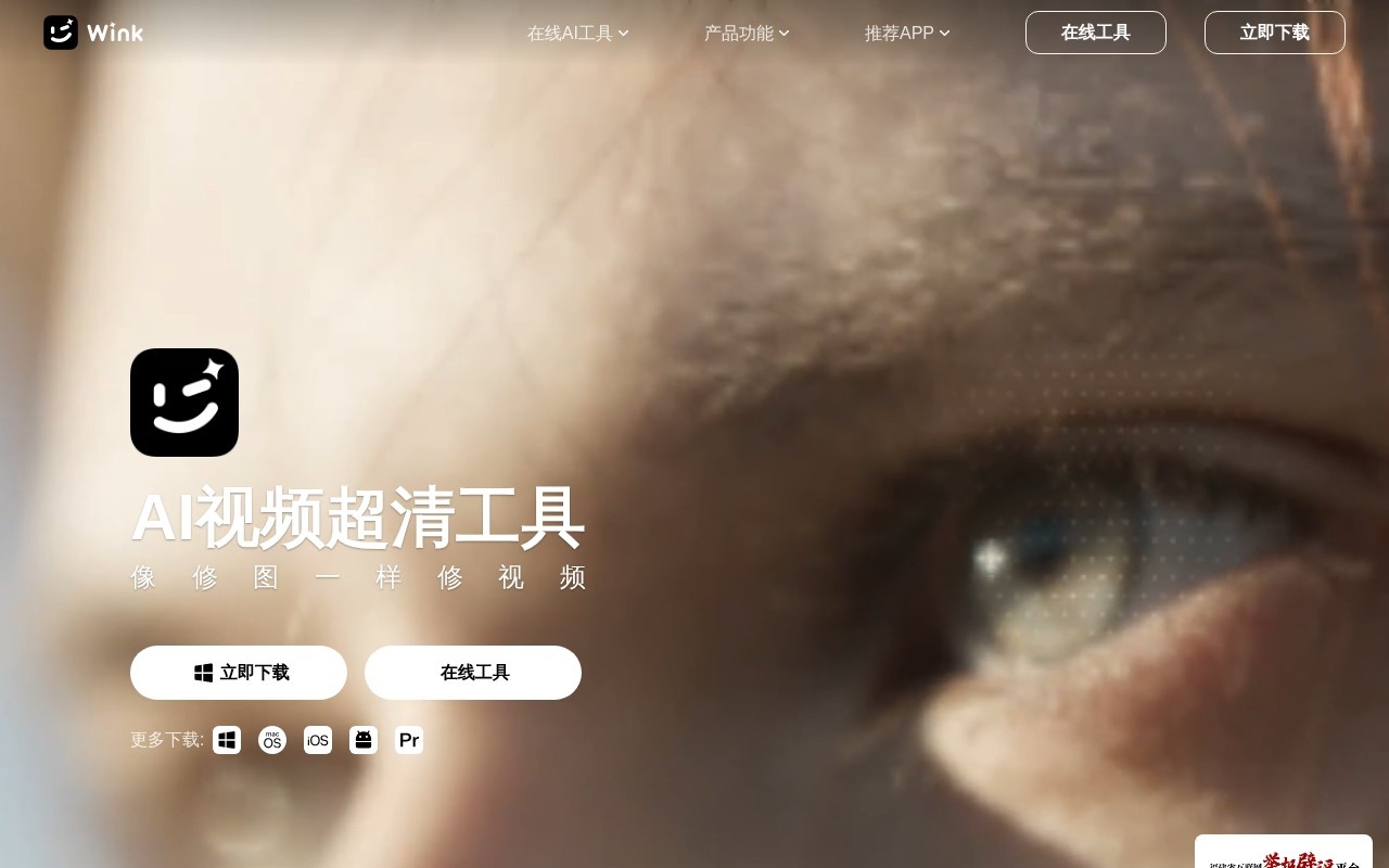 WinkStudio官网截图