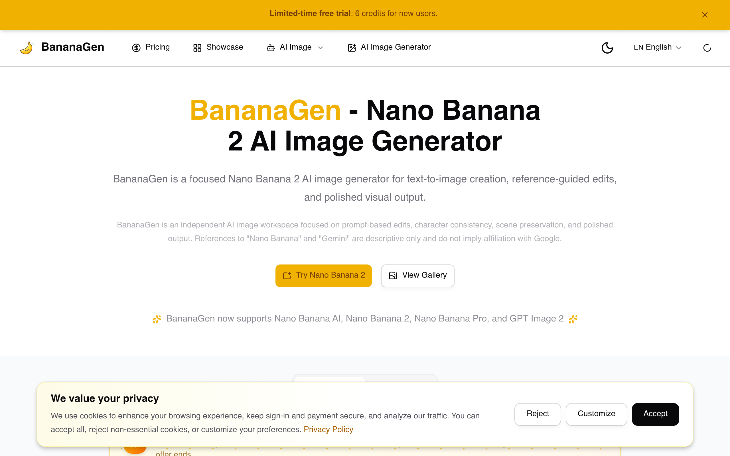 Banana2App官网截图