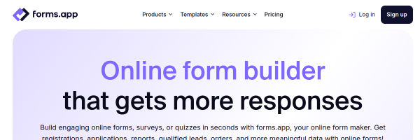 forms.app官网截图