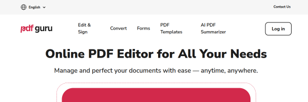 PDF Guru官网截图