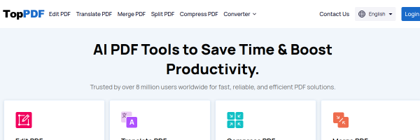 AI PDF Tools官网截图