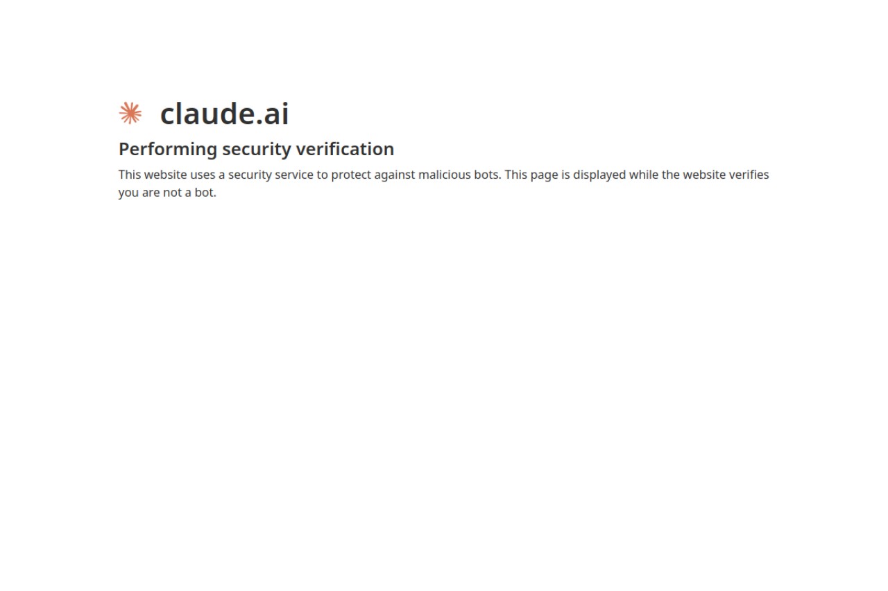 Claude官网截图
