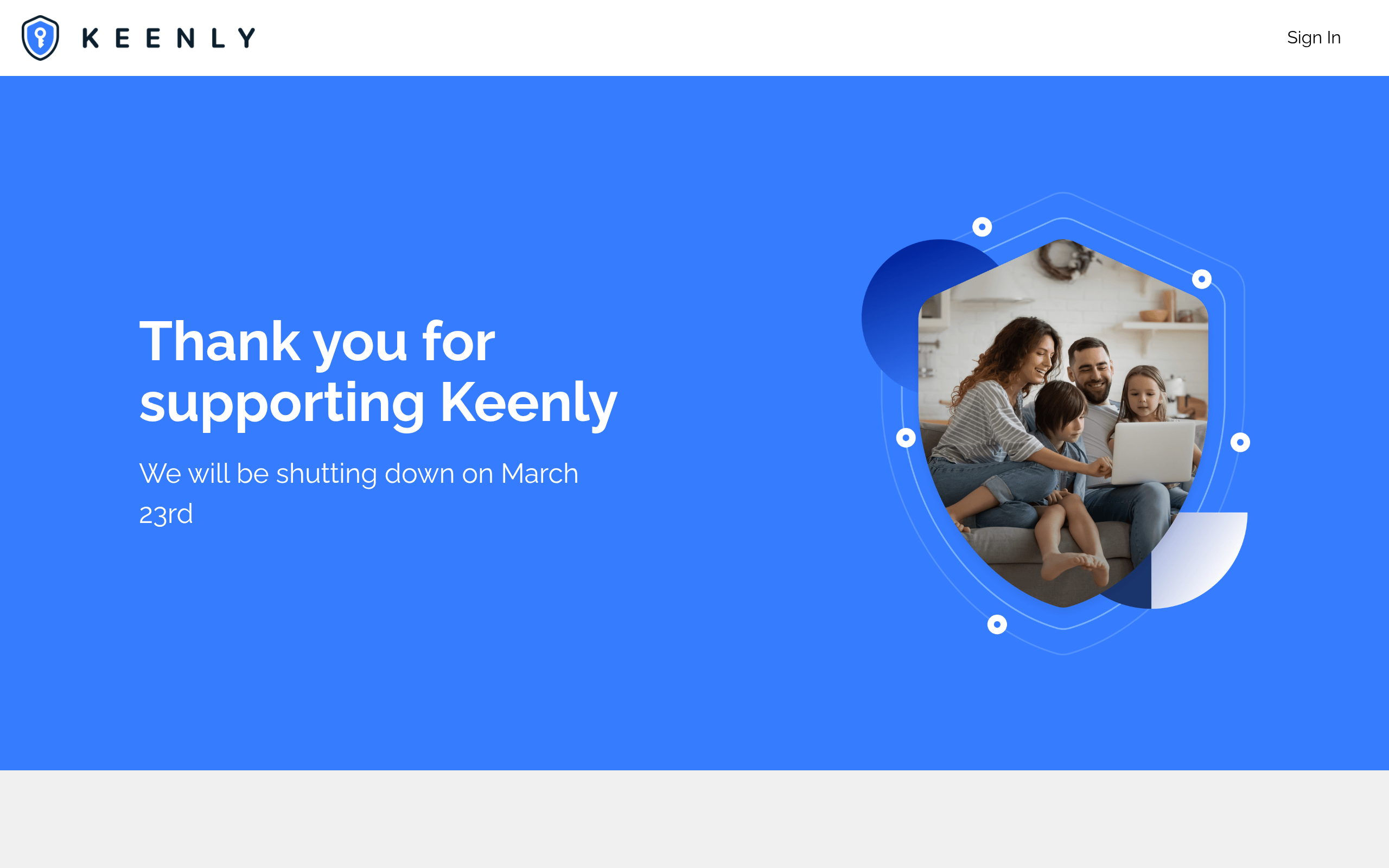 Keenly官网截图