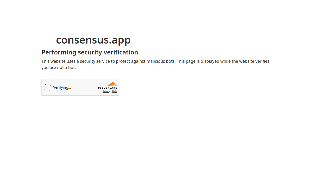 Consensus官网截图