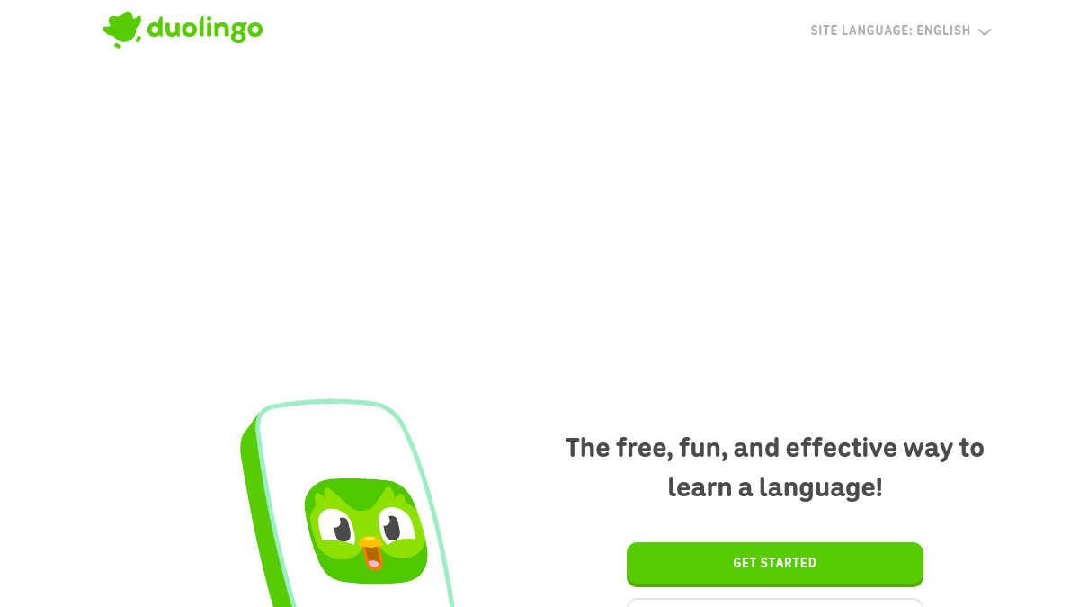 Duolingo Max官网截图