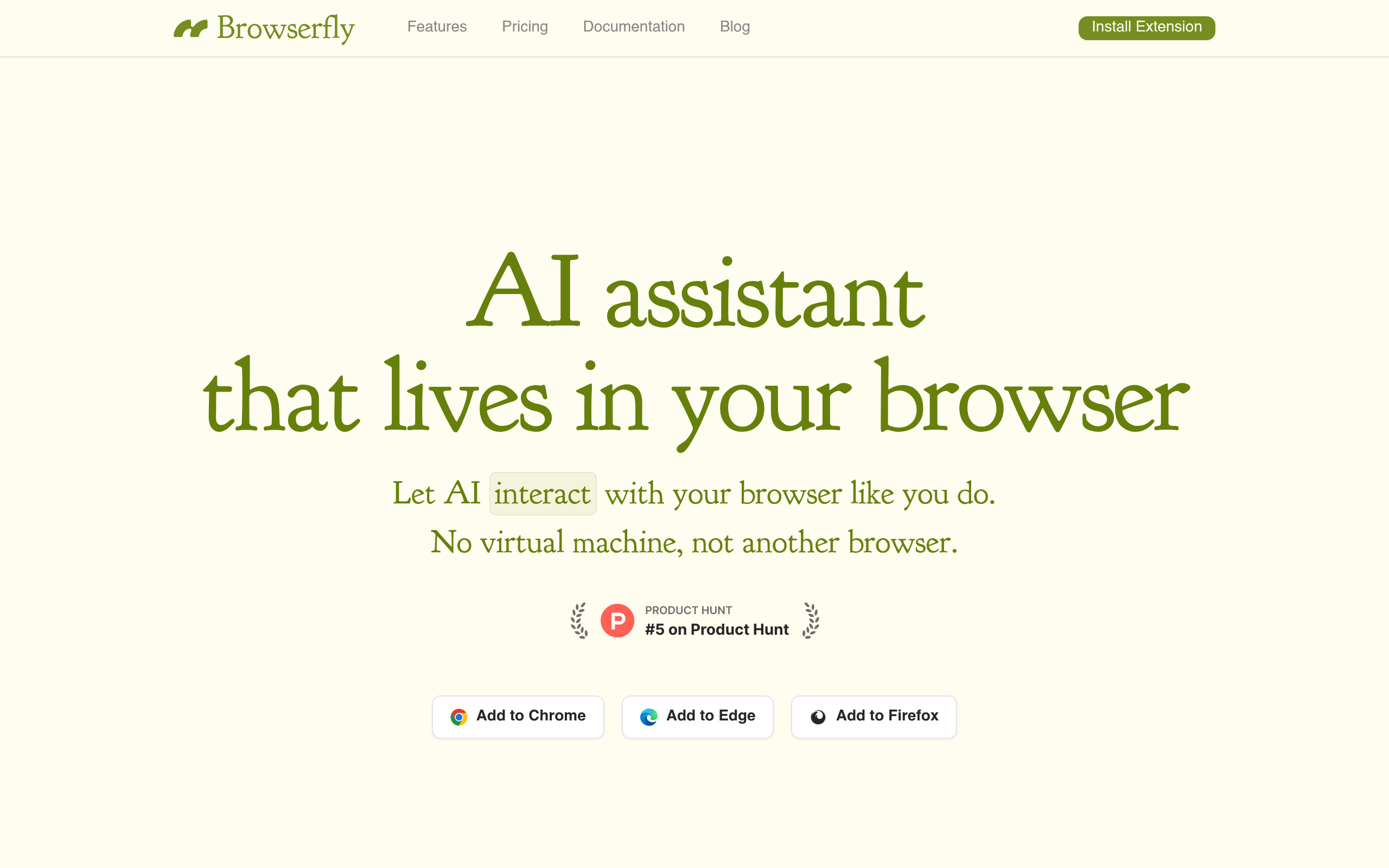 Browserfly官网截图