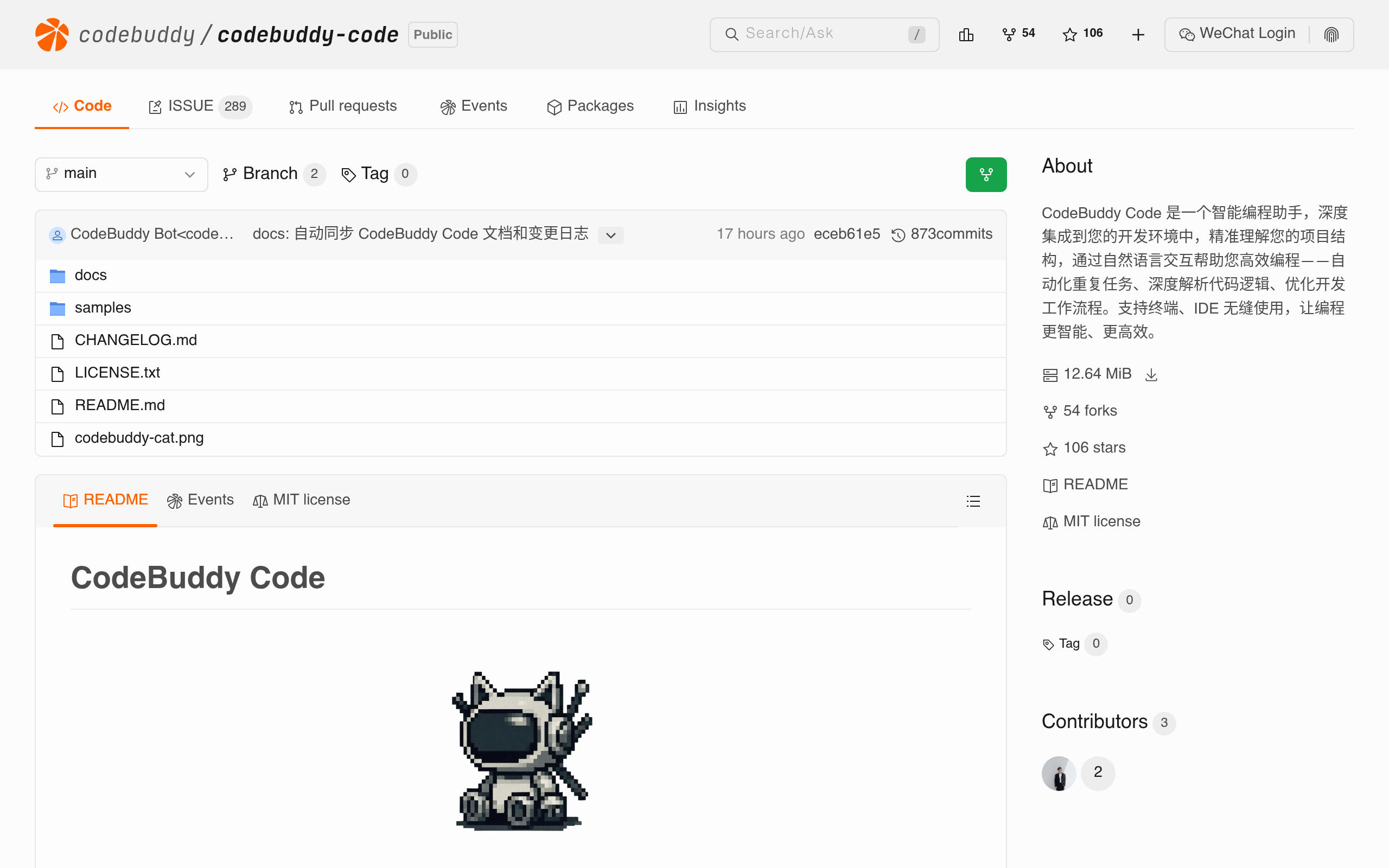 Codebuddy Code官网截图