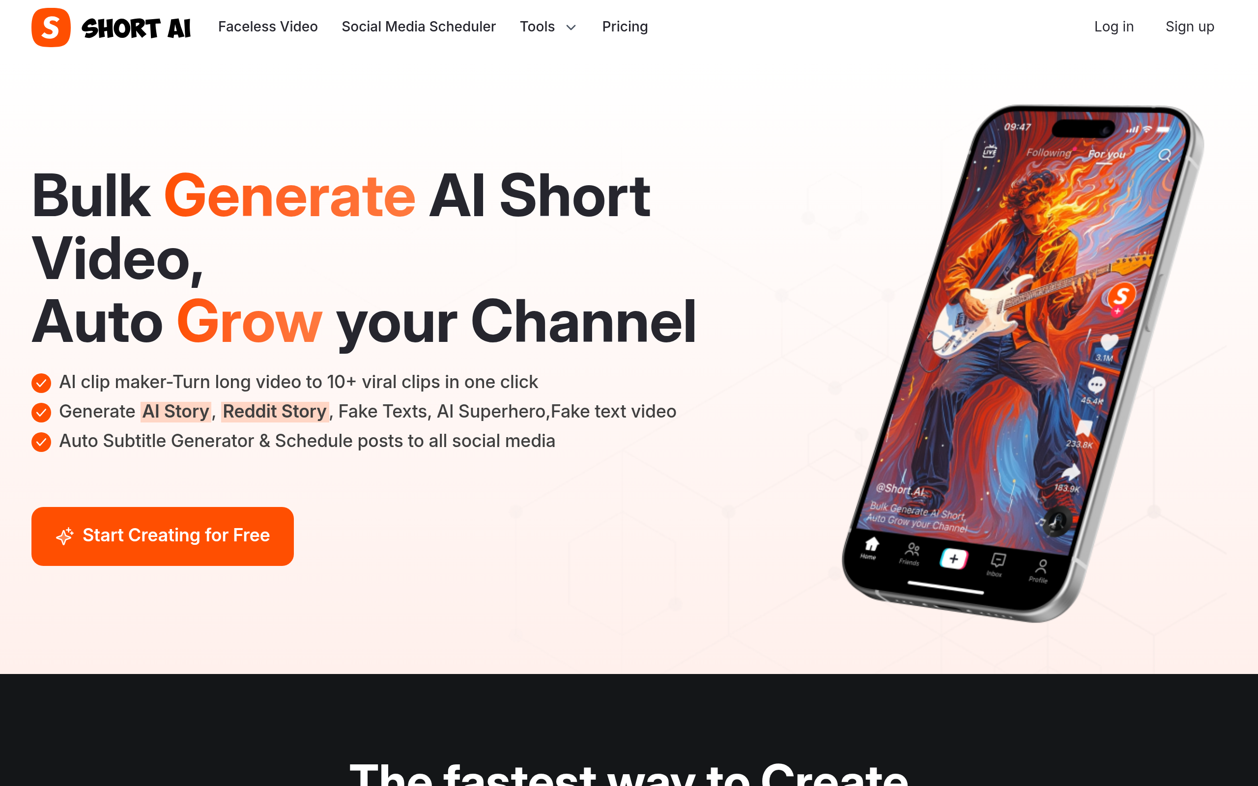 Short AI官网截图