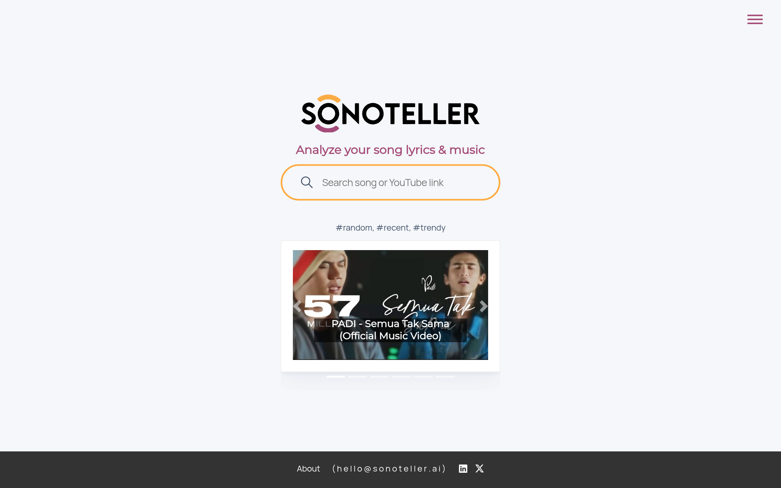 Sonoteller官网截图