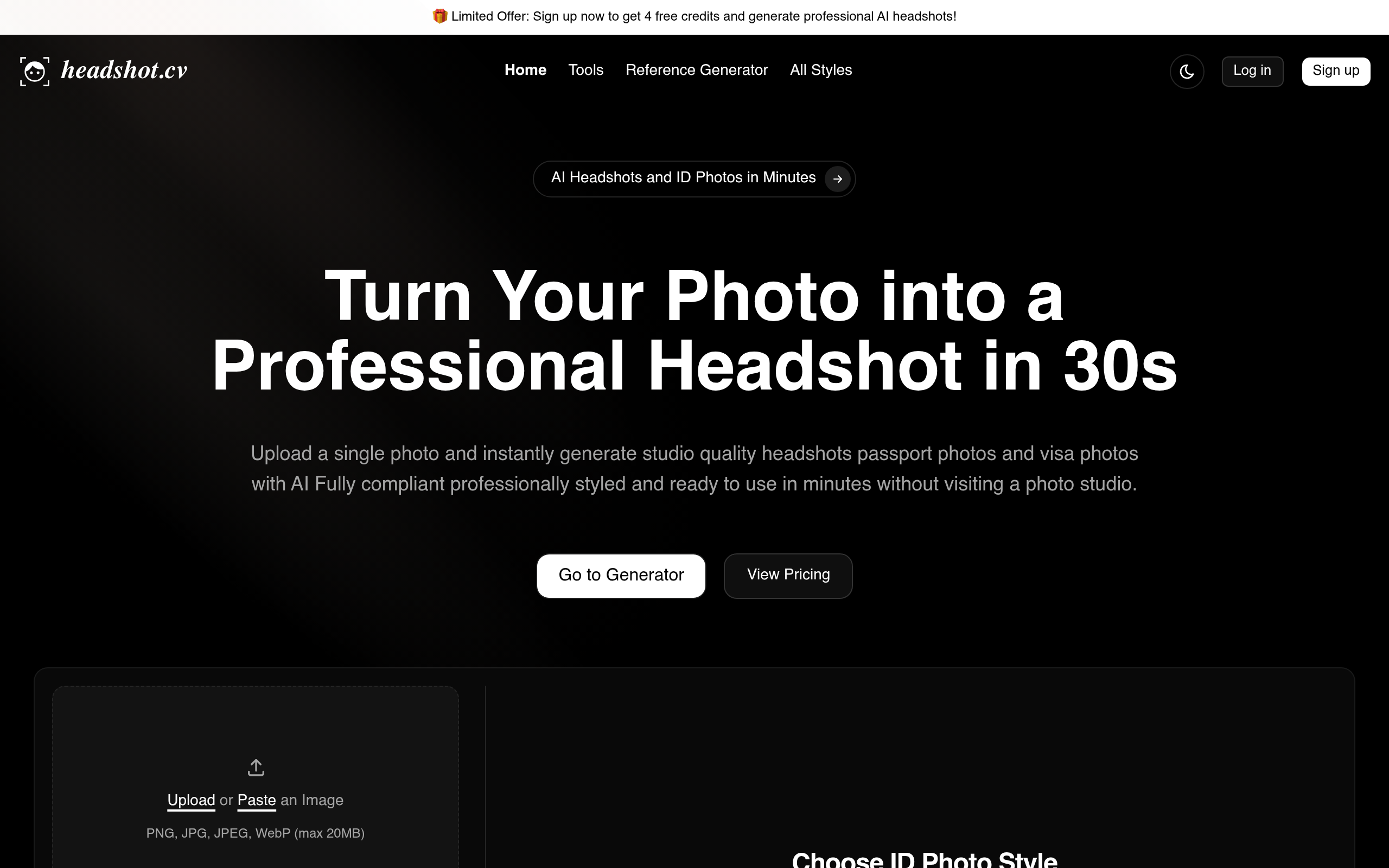 HeadShot官网截图