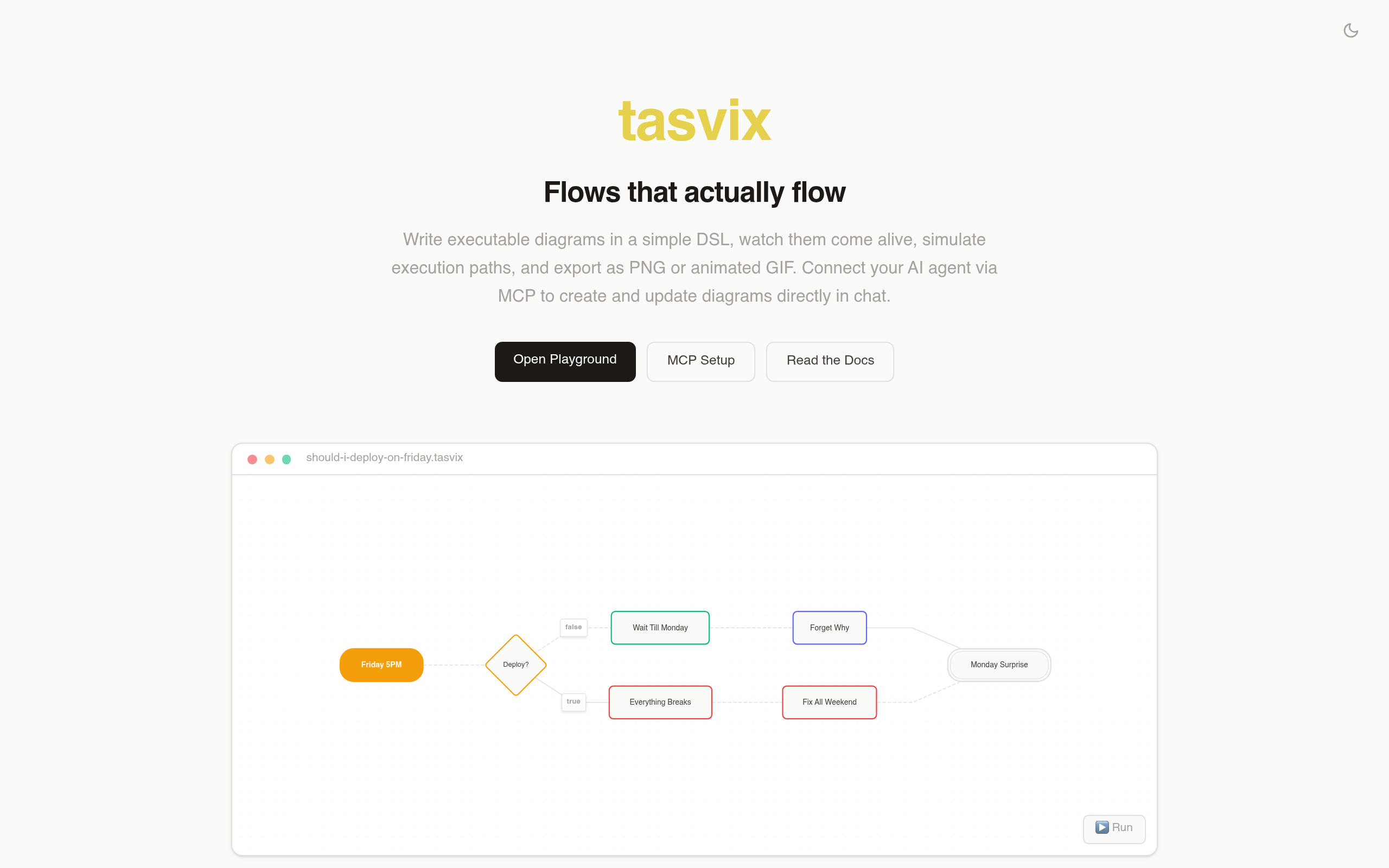 Tasvix官网截图