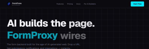 FormProxy官网截图