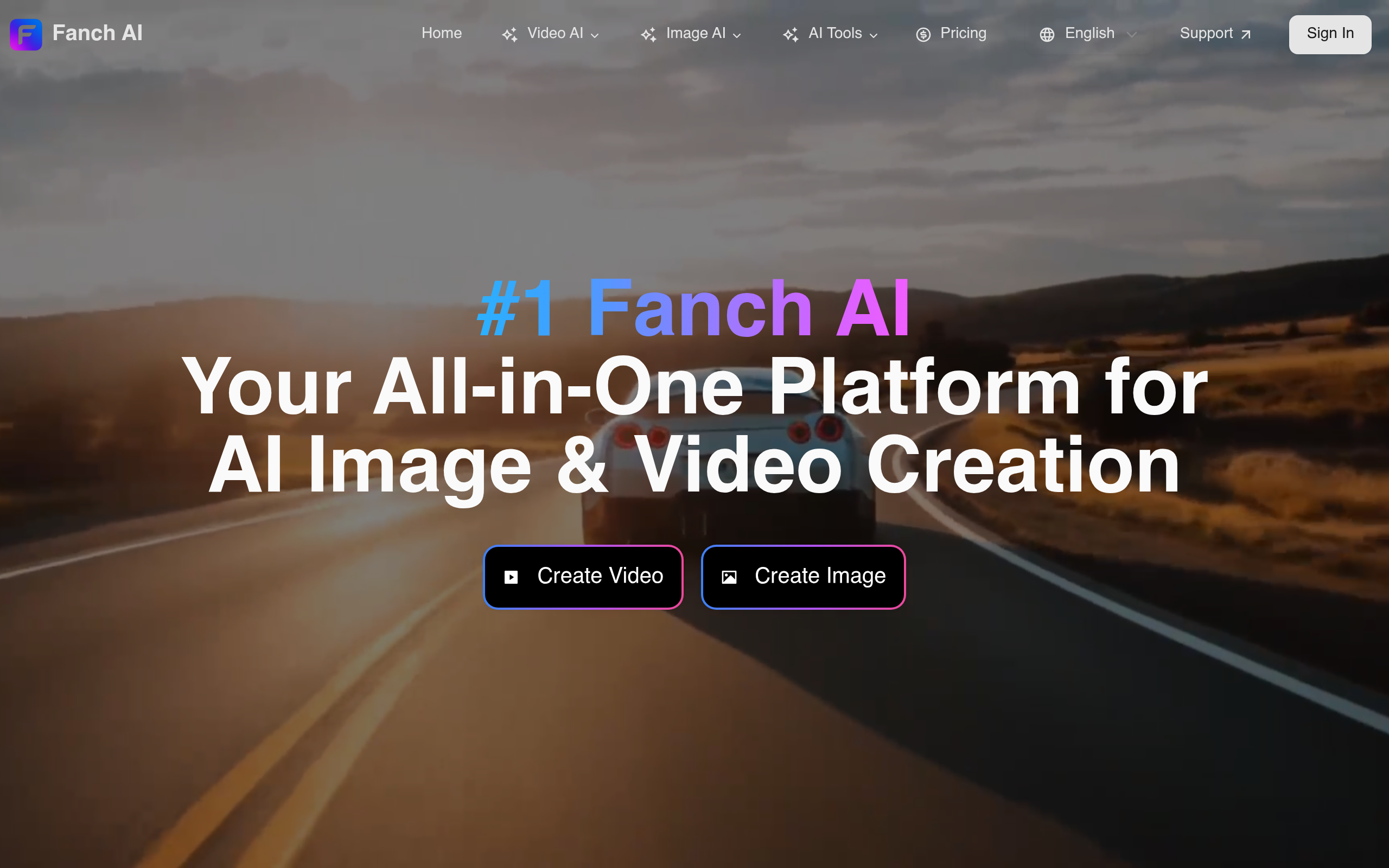Fanch AI官网截图