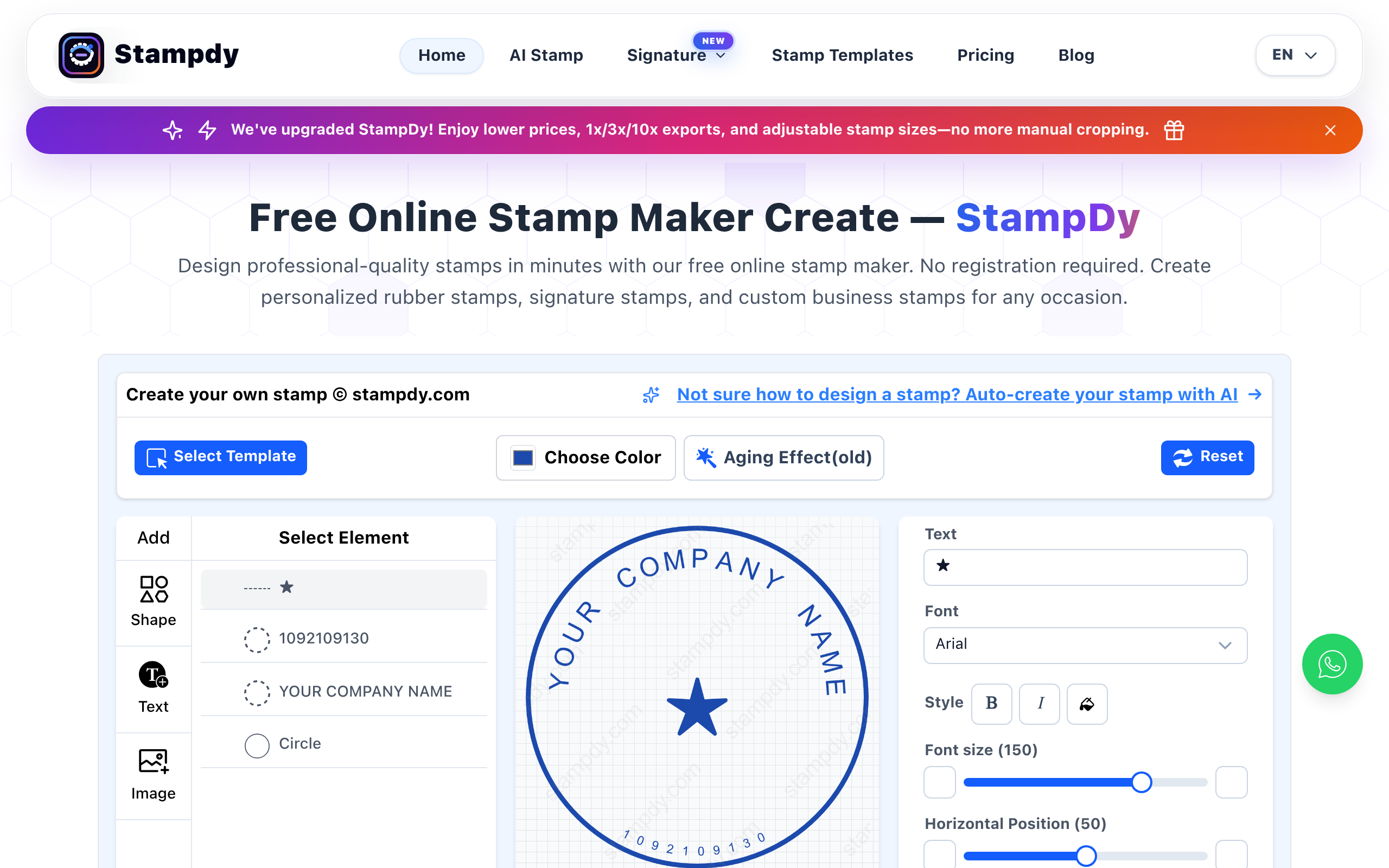 Stampdy官网截图
