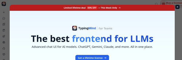 TypingMind官网截图