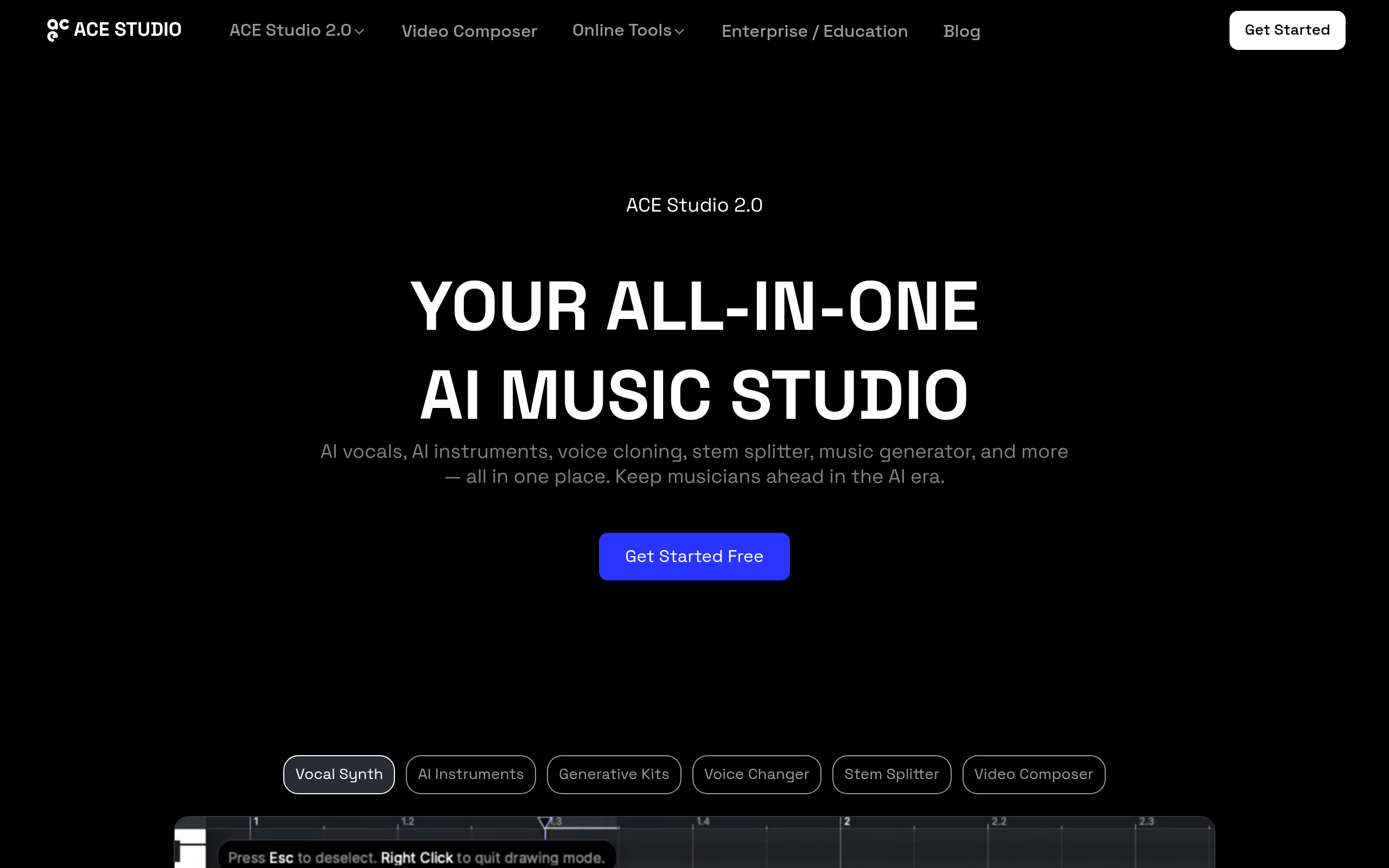 acestudio.ai官网截图