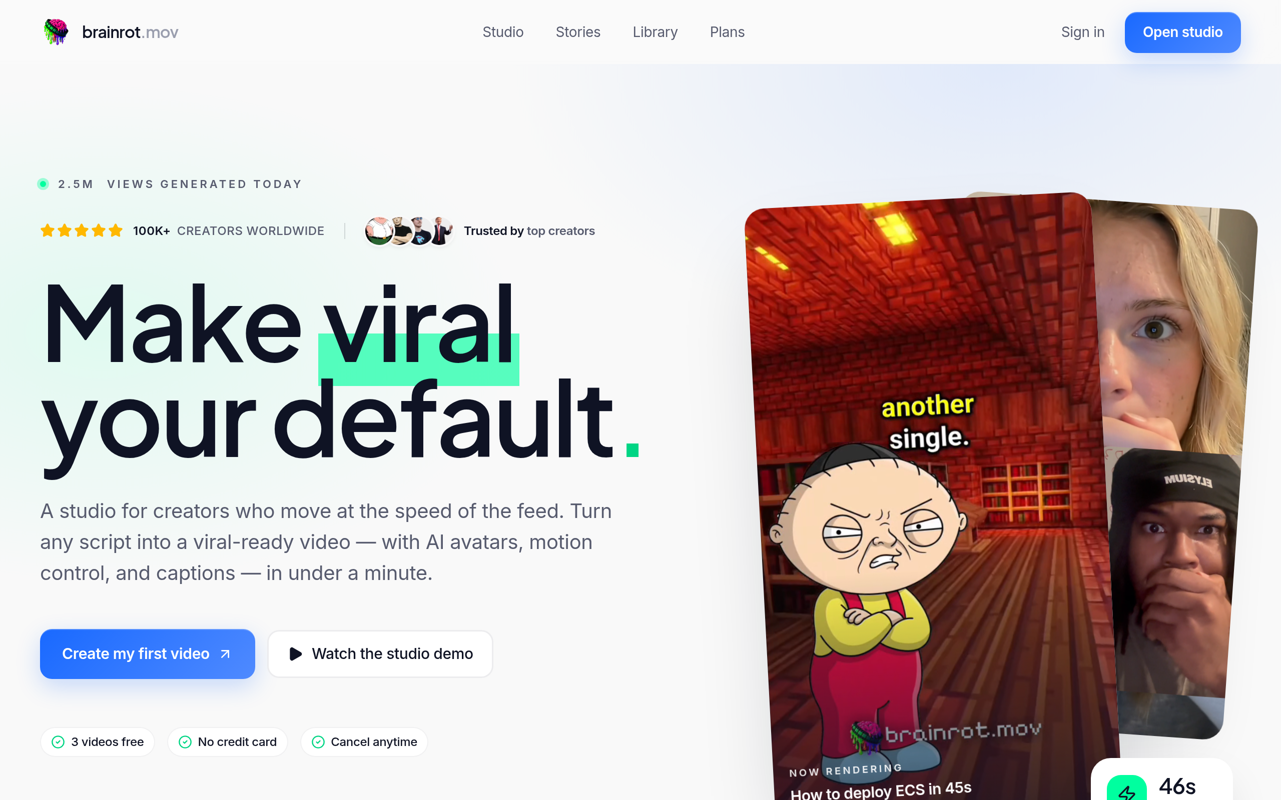 Brainrot.mov官网截图
