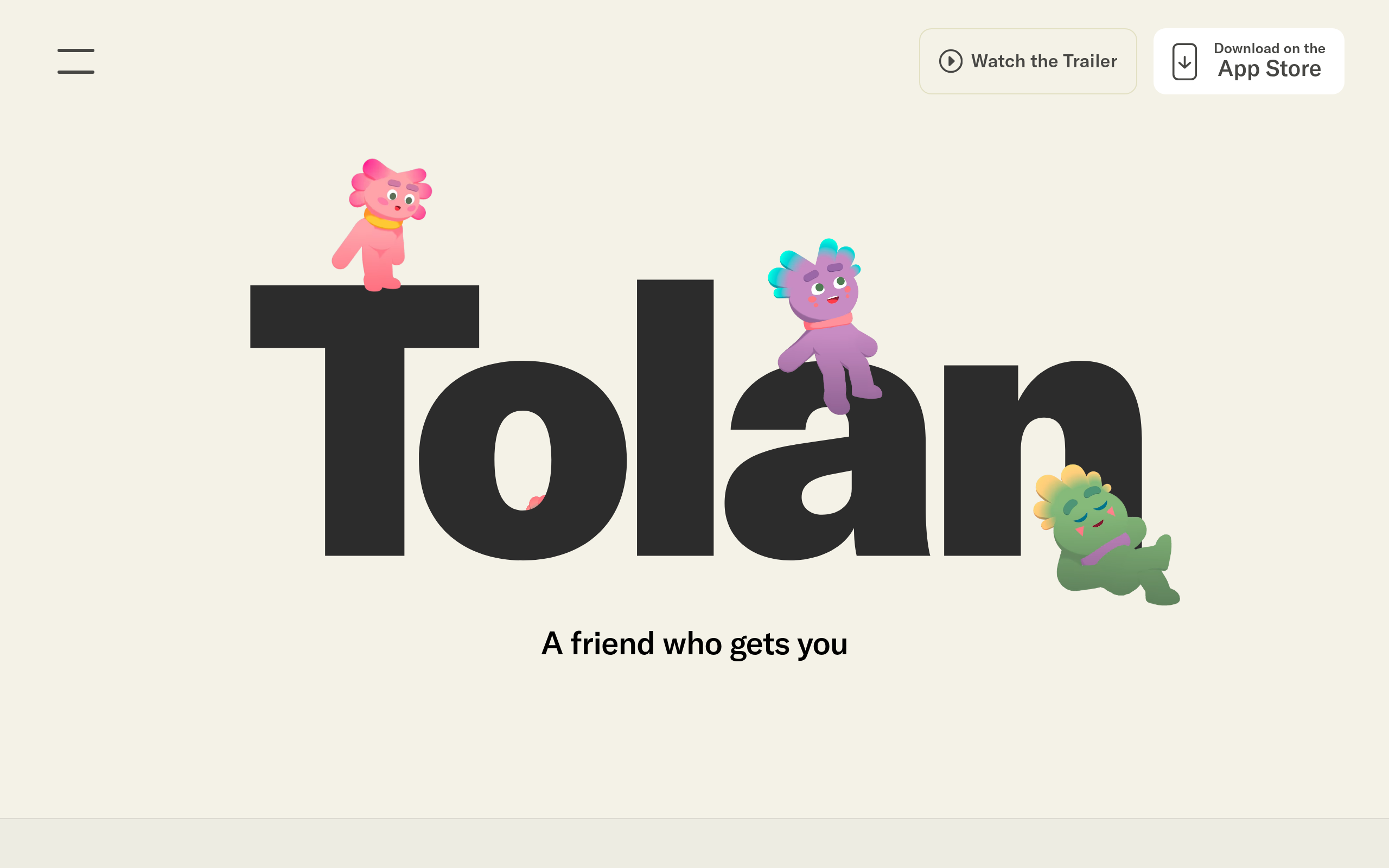 Tolan官网截图