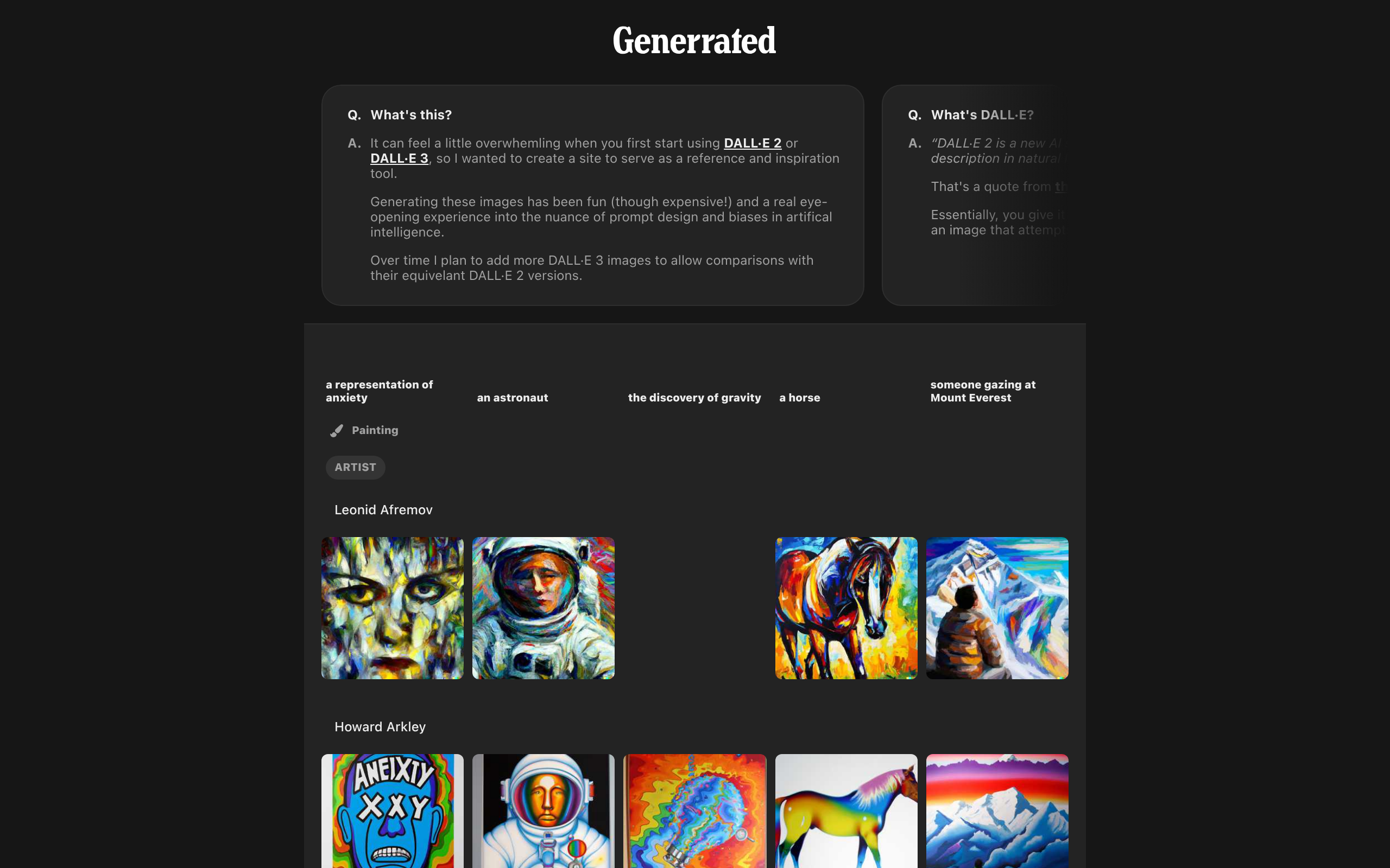 Generrated官网截图