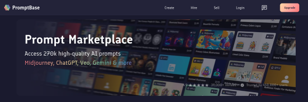 PromptBase官网截图
