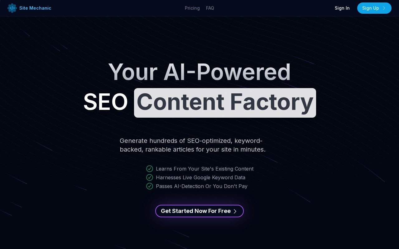 ConvertRocket.ai官网截图