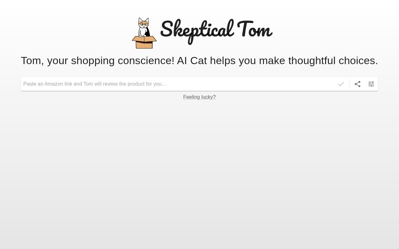 Skeptical Tom官网截图