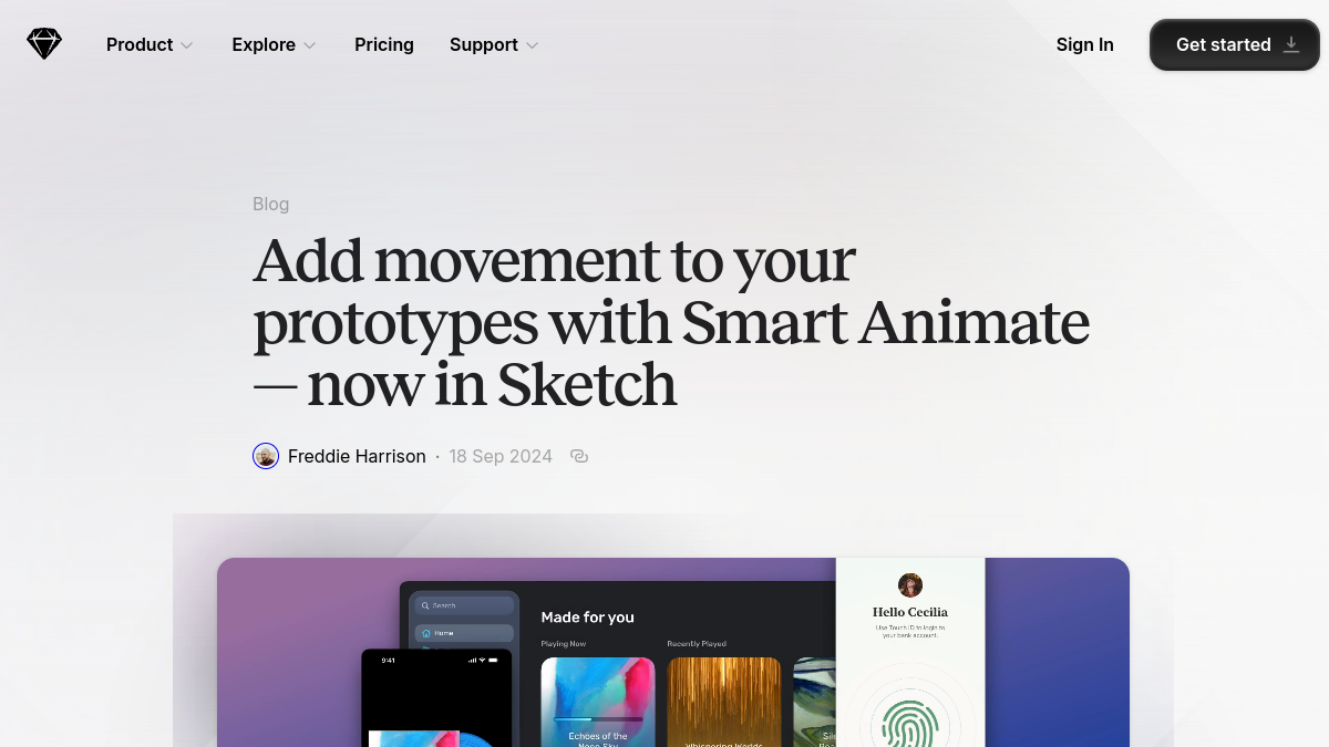 Smart Animate官网截图