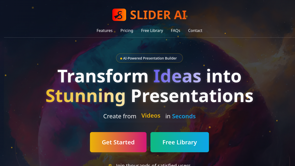 Slider AI官网截图