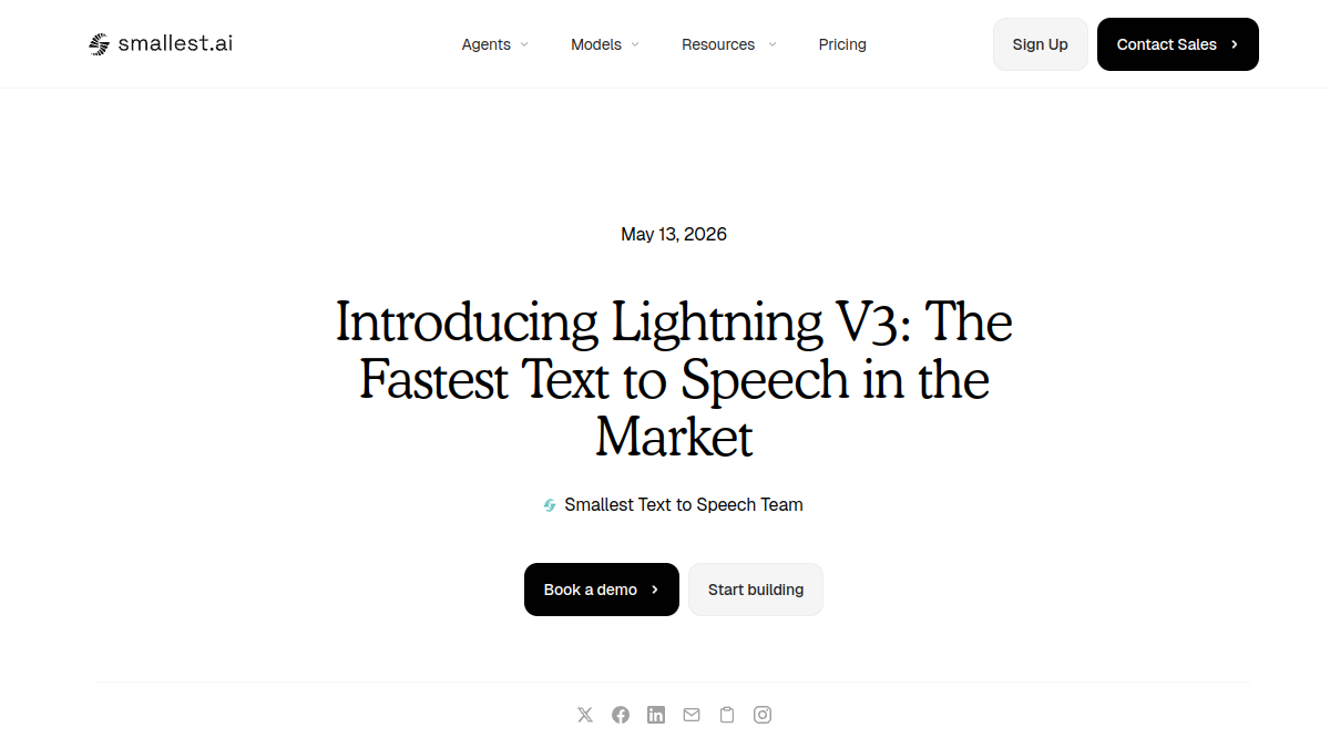 Lightning官网截图