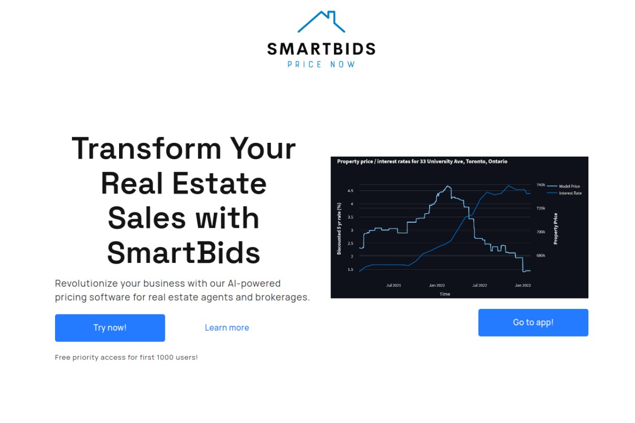 SmartBids.ai官网截图
