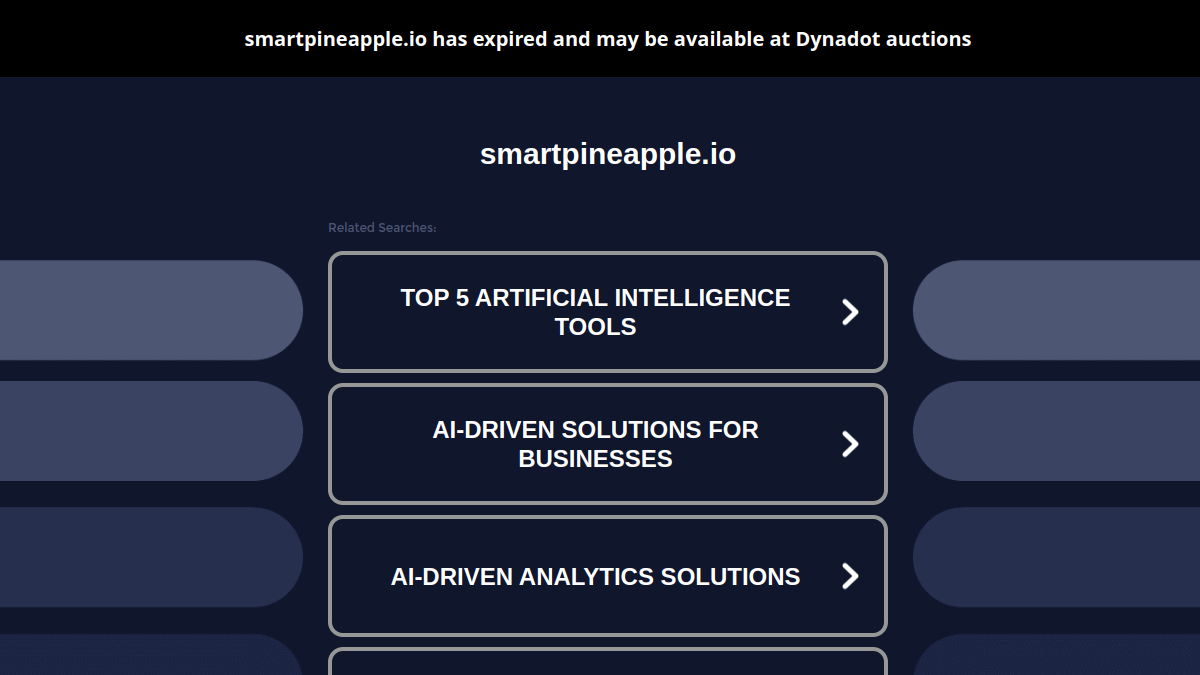 Smart Pineapple官网截图