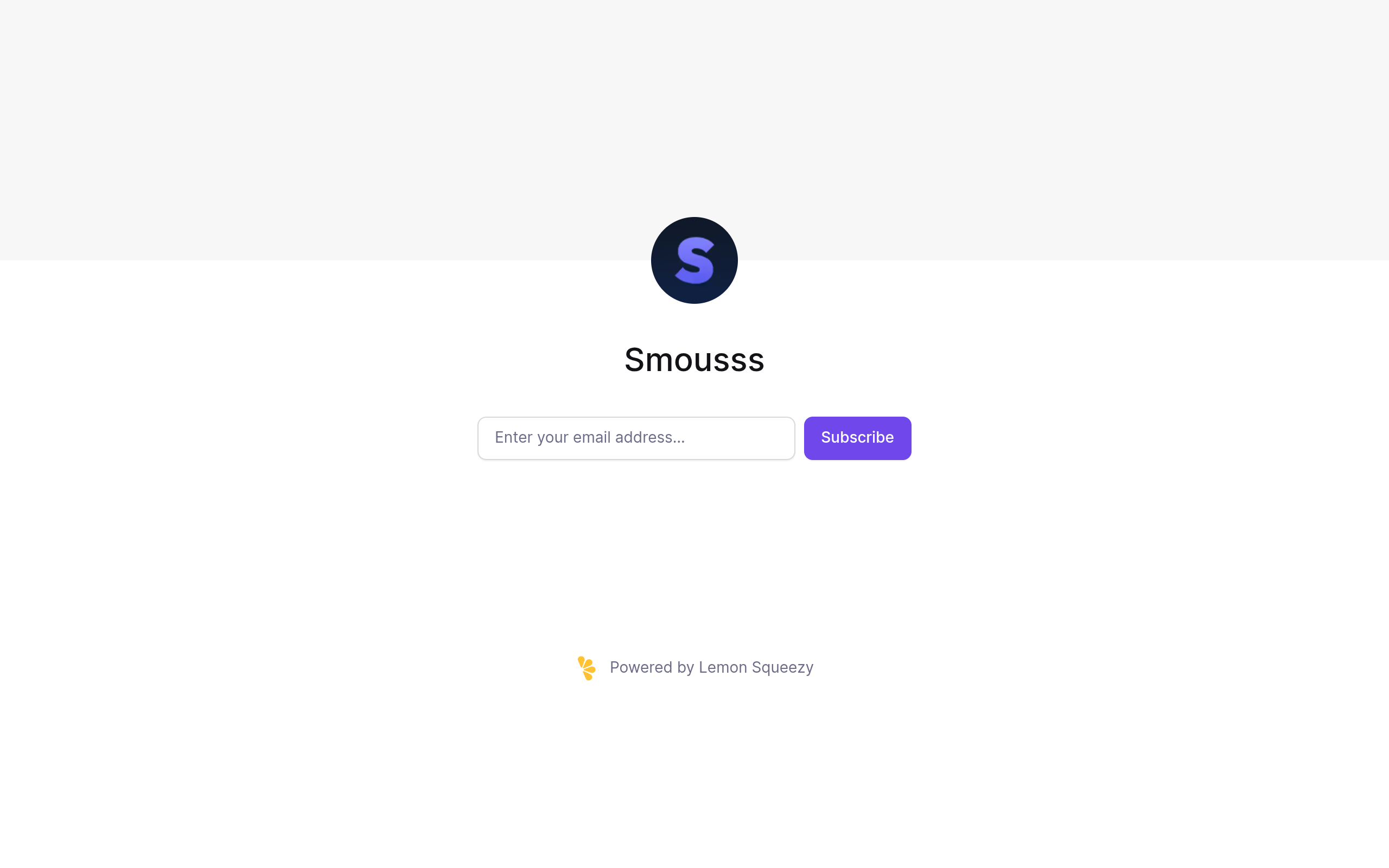 Smousss官网截图