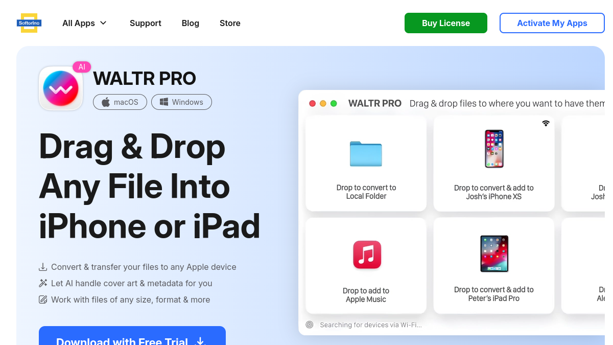 WALTR PRO官网截图