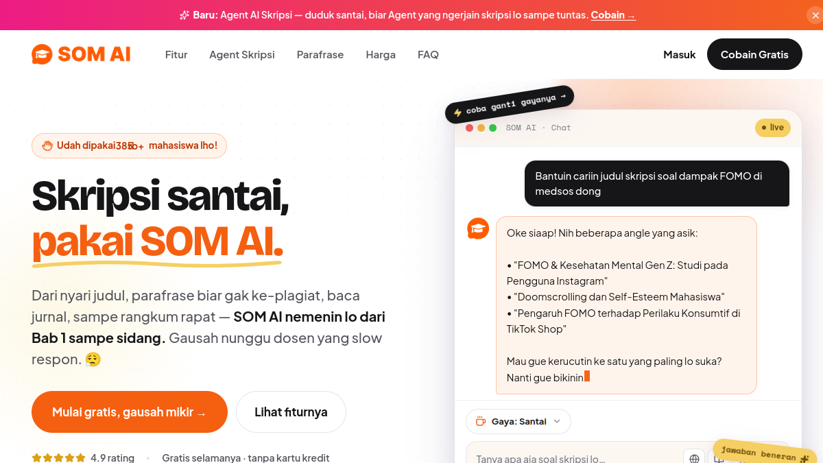 SOM AI官网截图