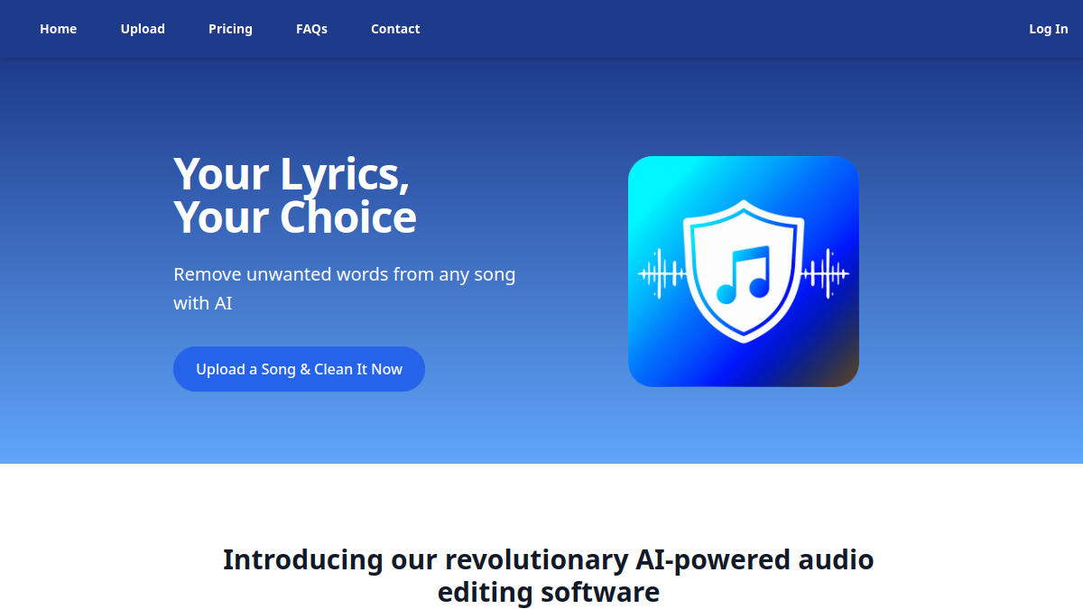 SongCleaner官网截图