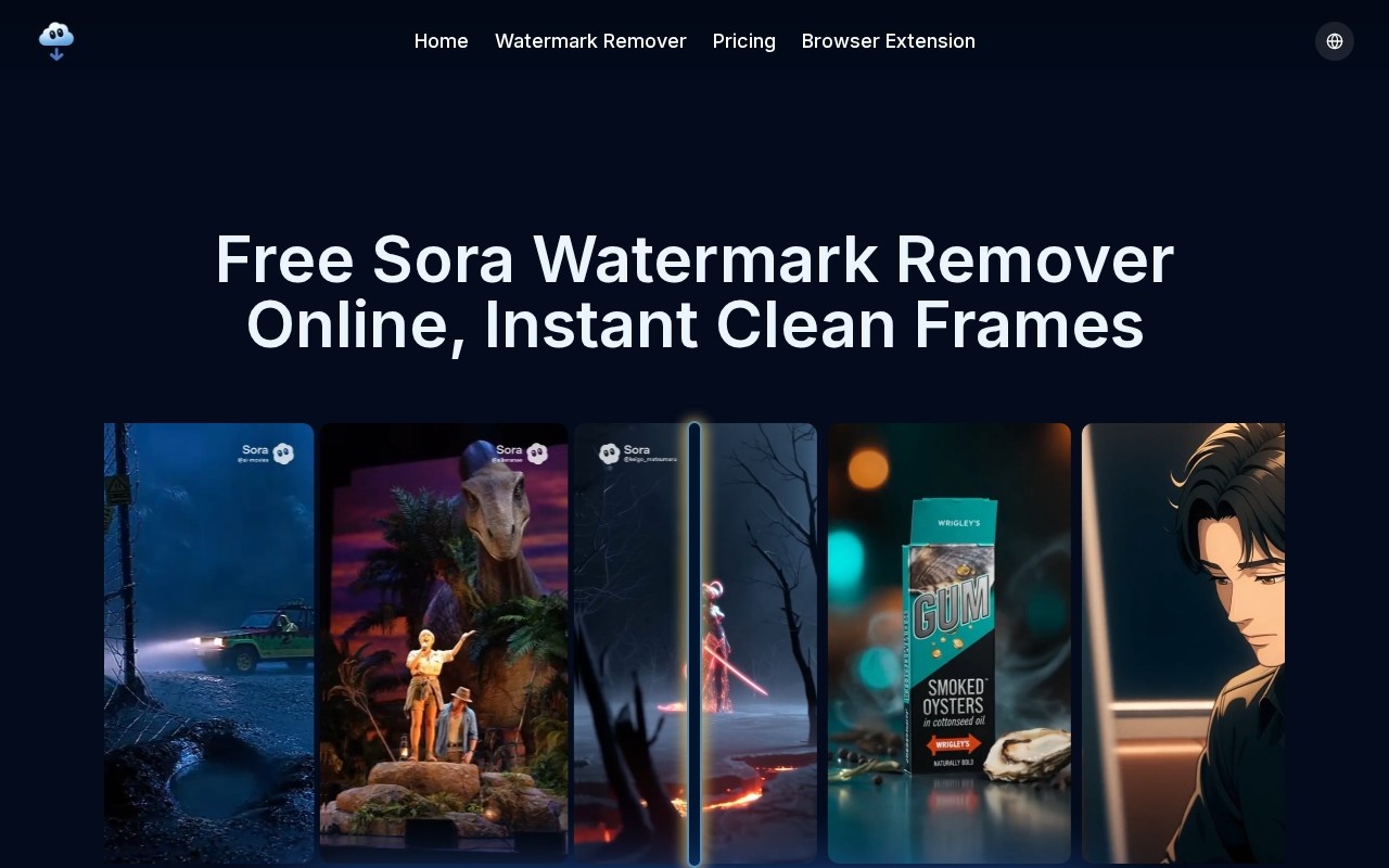 Sora Watermark Remover官网截图